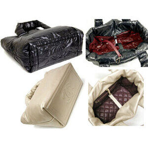 Chanel COCO Bordeaux Cocoon Handbag Tote Bag Reversible Quilted COCOON Coco
